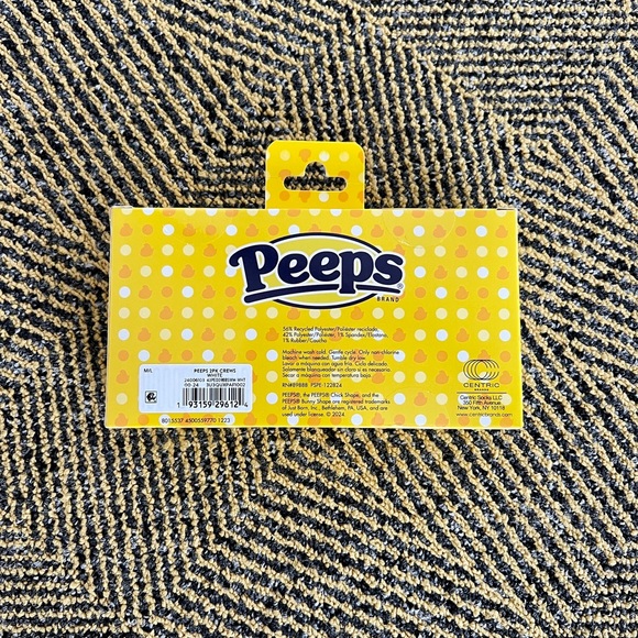 Peeps Easter crew socks - 2 pack - new in box - Picture 3 of 5
